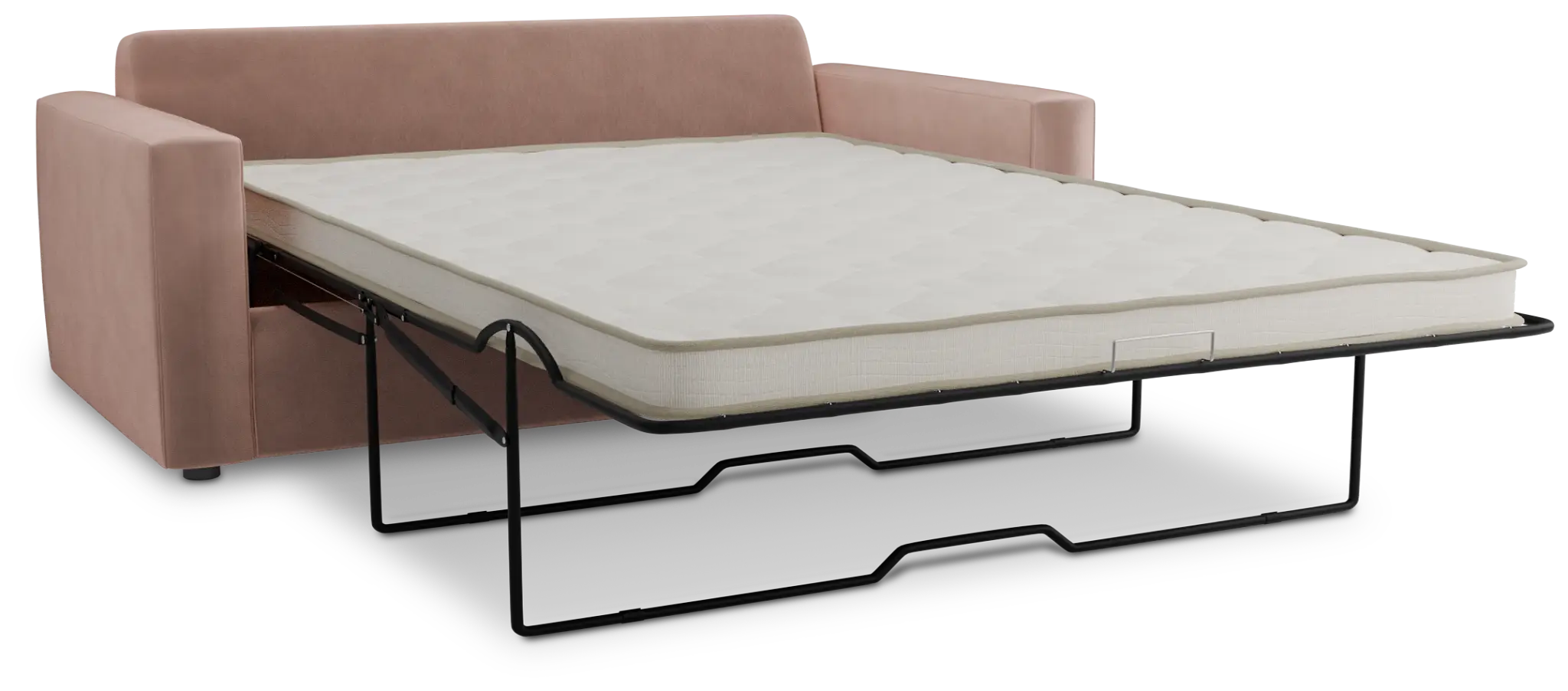 Siesta Joya Light Pink Fabric Innerspring Sleeper Siesta Joya Light Pink Fabric Innerspring Sleeper