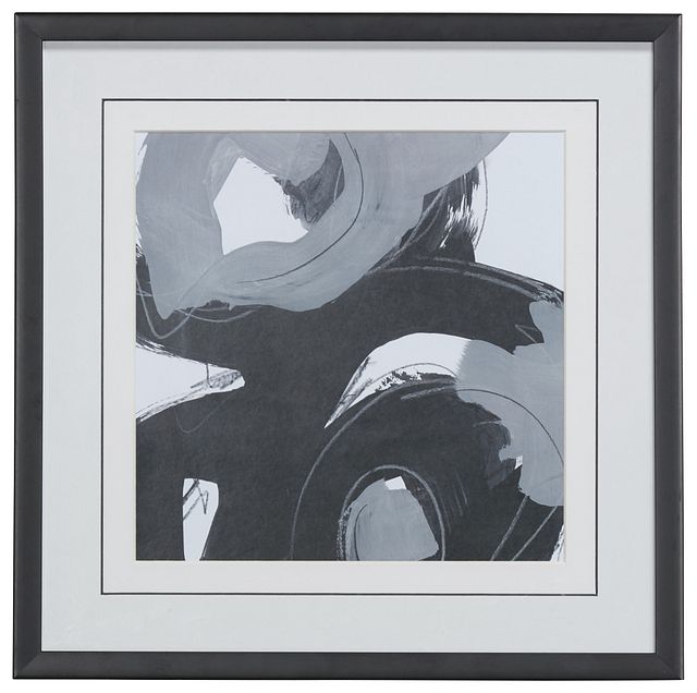 Twirl Black Framed Wall Art (1)