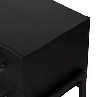 Four Hands Rosedale Black Nightstand