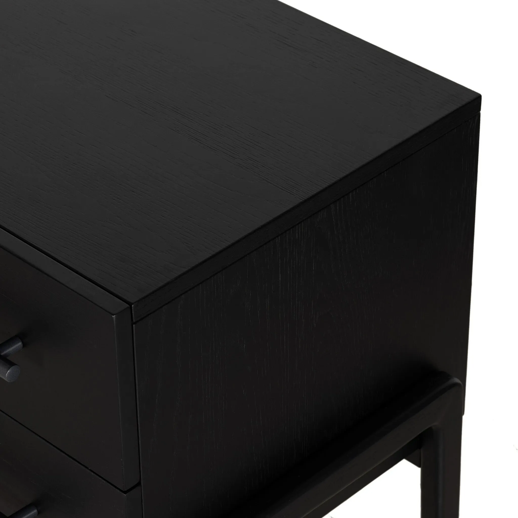 Four Hands Rosedale Black Nightstand