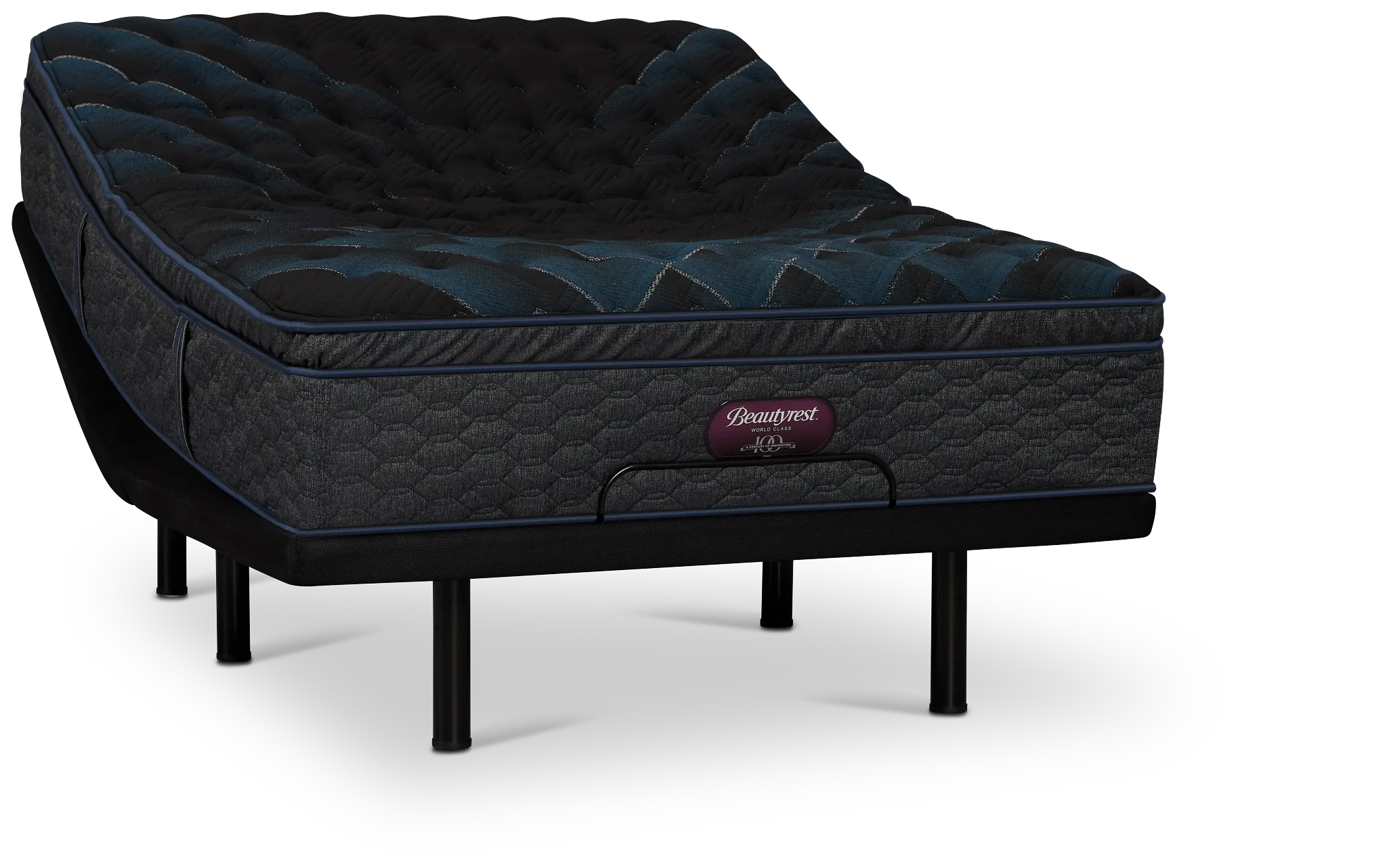Simmons Beautyrest World Class Level 4 Firm Plus Adjustable Mattress Set