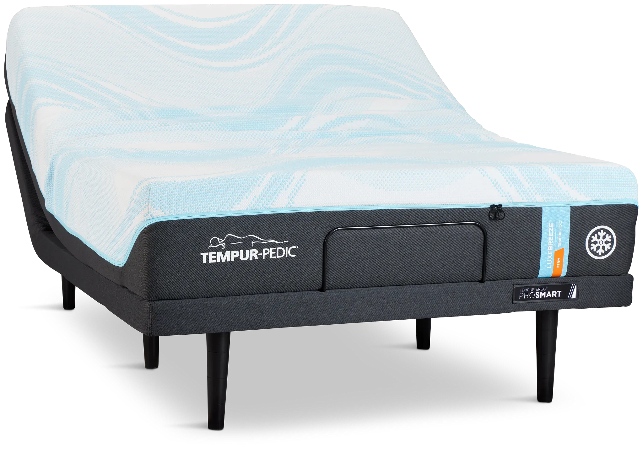 Tempur-pedic Tempur-luxebreeze Firm Ergo Prosmart Adjustable Mattress Set