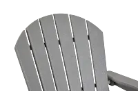 Cancun Gray Adirondack Chair