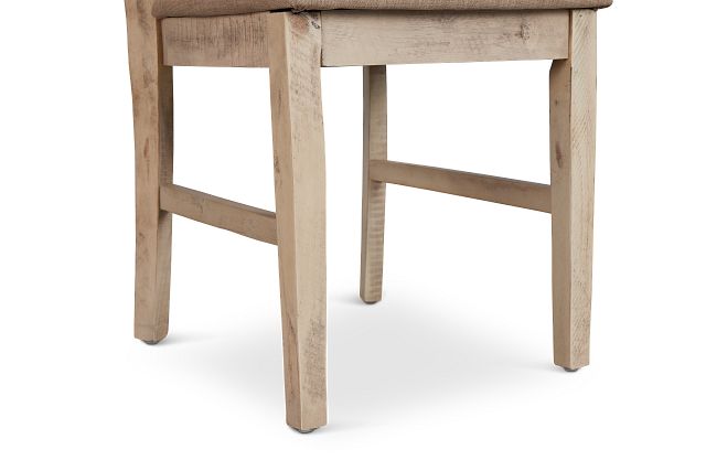 Augusta Ivory Upholstered Desk Chair
