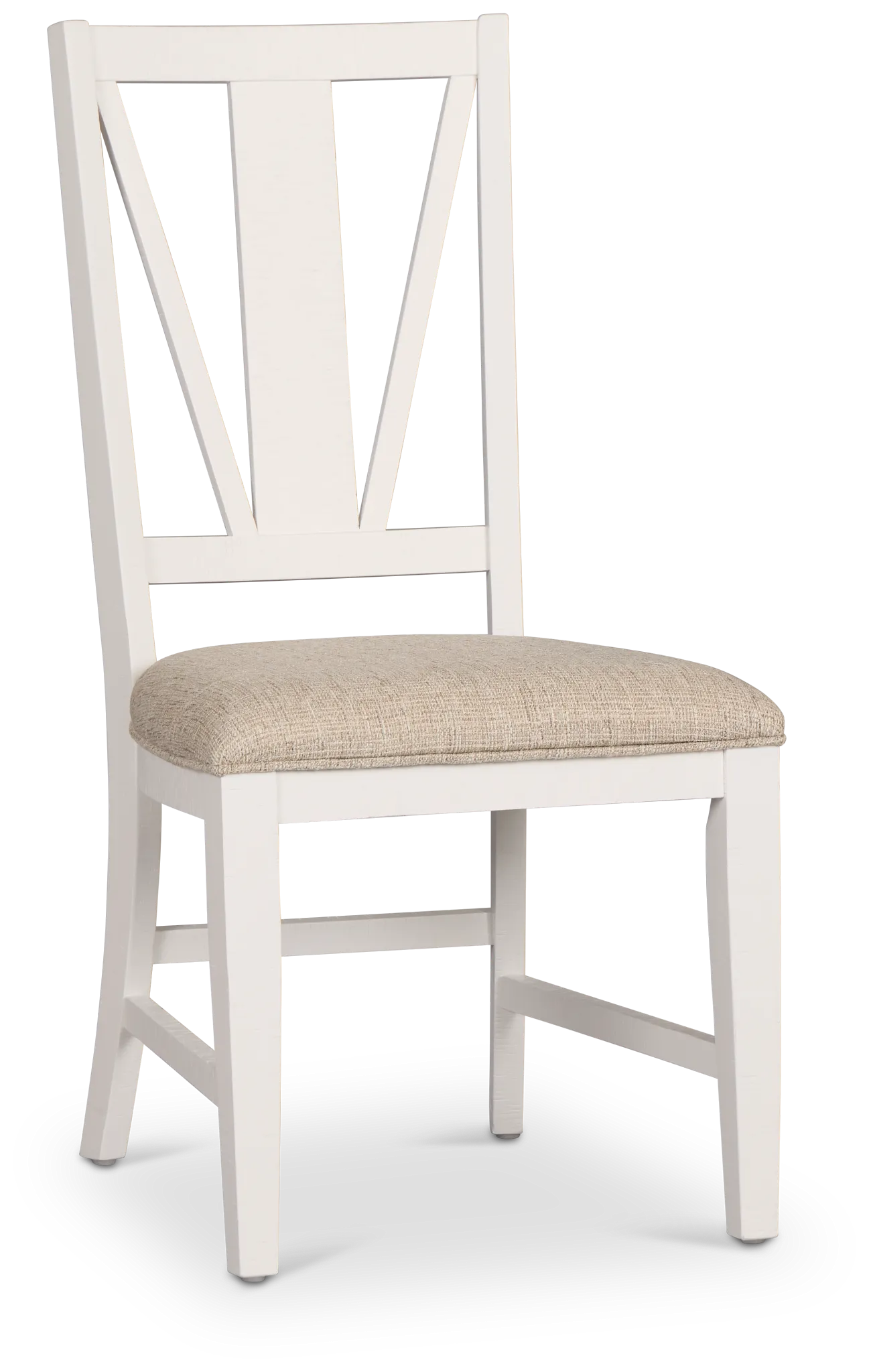 Heron Cove White Slat Side Chair