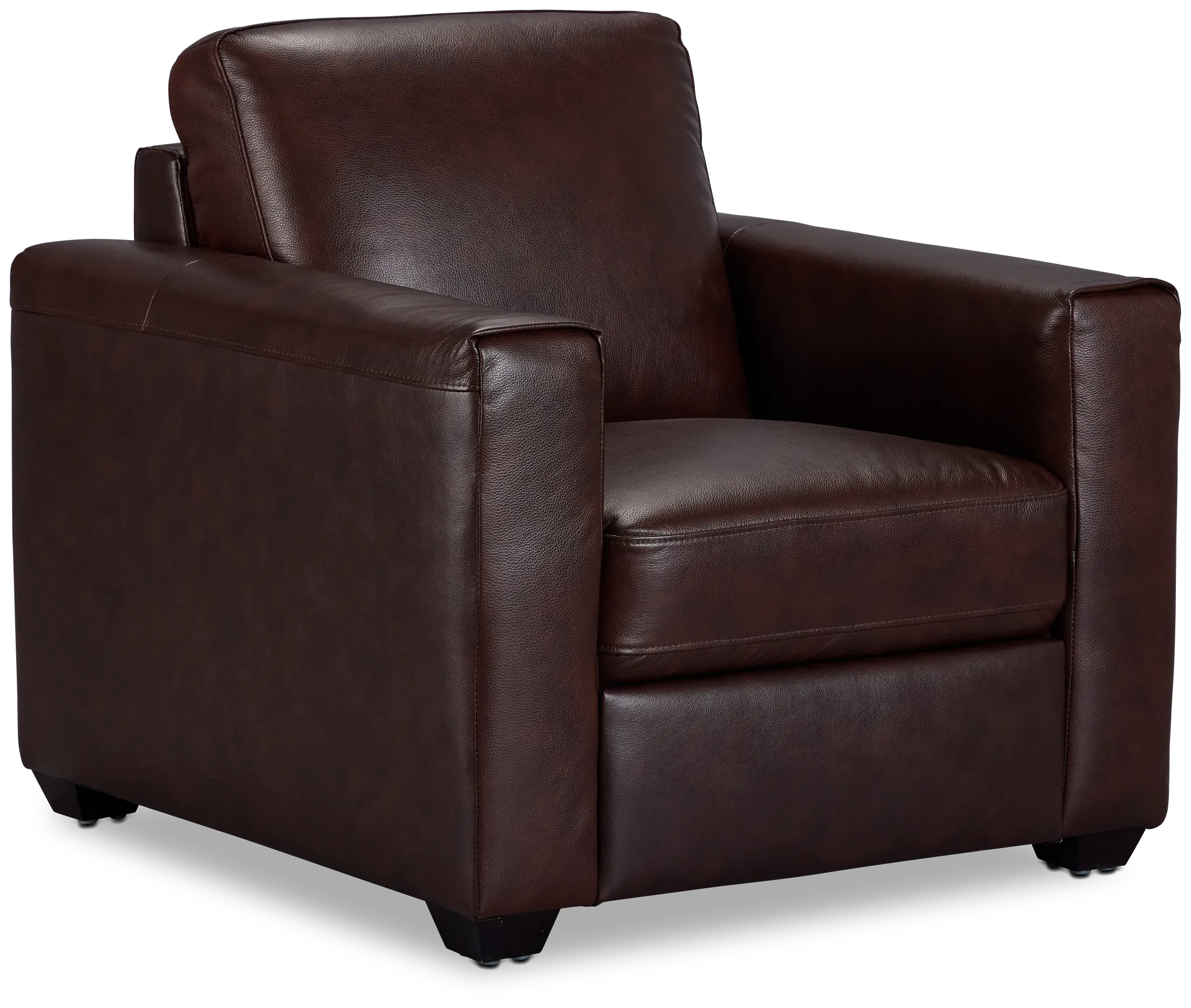 Lane Medium Brown Lthr/vinyl Chair
