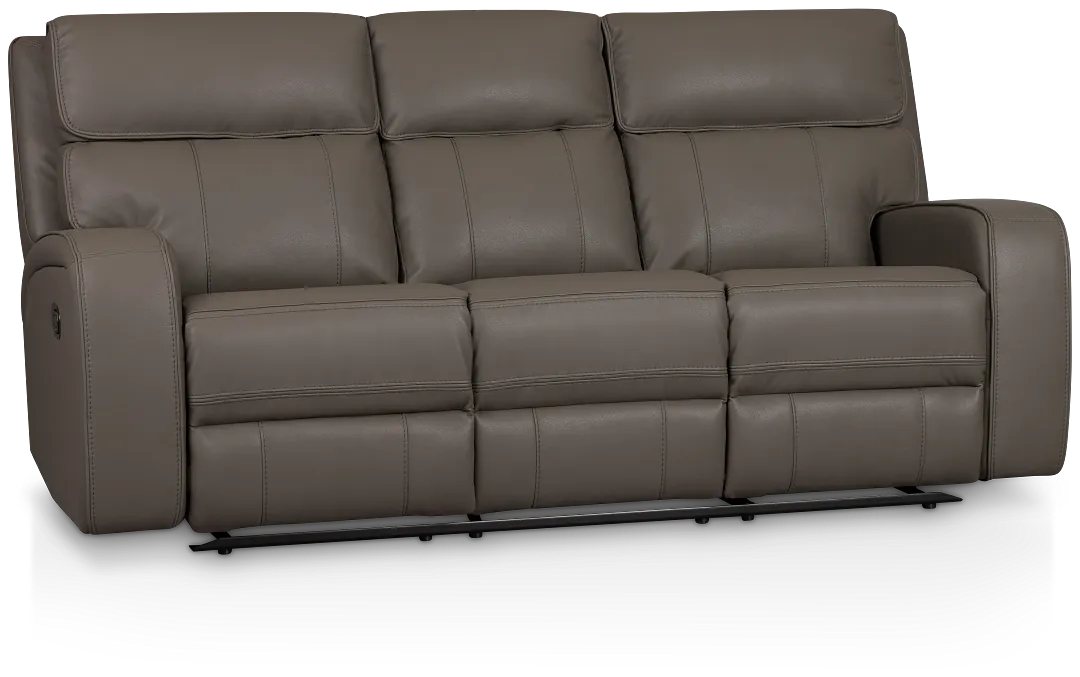 Rhett Gray Micro Reclining Sofa