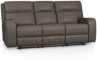 Rhett Gray Micro Reclining Sofa