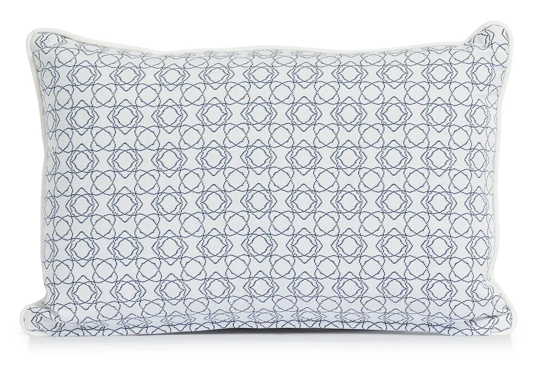 Valley Blue 13" Indoor/outdoor Rectangular Accent Pillow Valley Blue 13" Indoor/outdoor Rectangular Accent Pillow