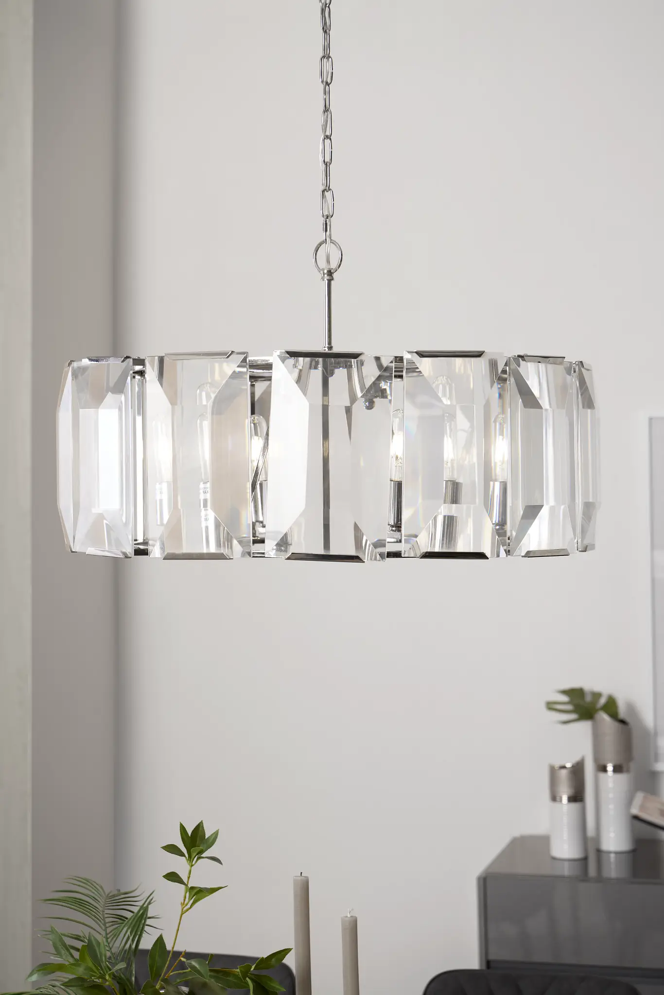 Tory Silver Chandelier Tory Silver Chandelier