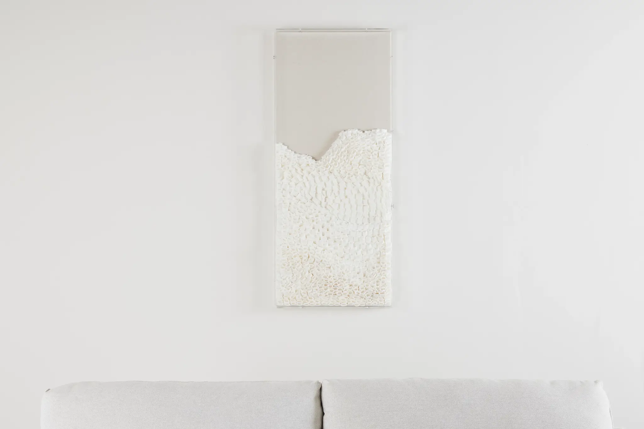 Hadlow Beige Shadow Box Framed Wall Art Hadlow Beige Shadow Box Framed Wall Art