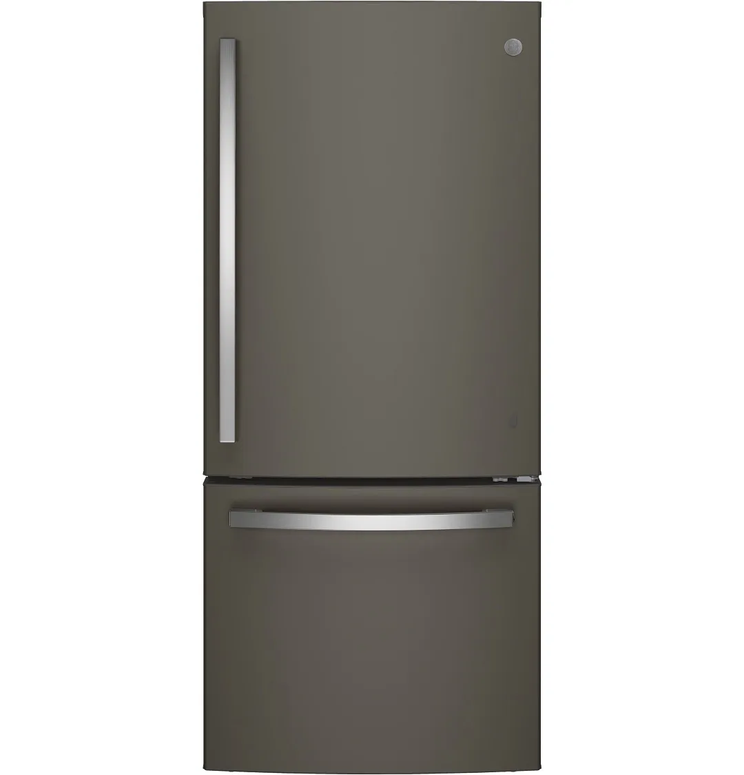 Ge 21 Series Slate Bottom Freezer Refrigerator