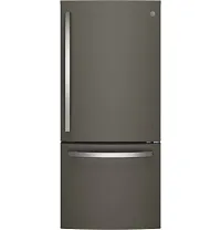 Ge 21 Series Slate Bottom Freezer Refrigerator