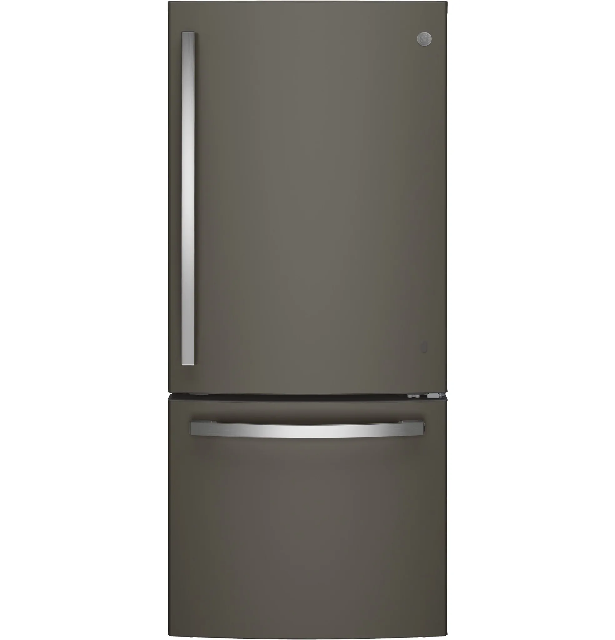 Ge 21 Series Slate Bottom Freezer Refrigerator