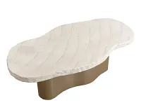 Holly Two-tone Oval Table