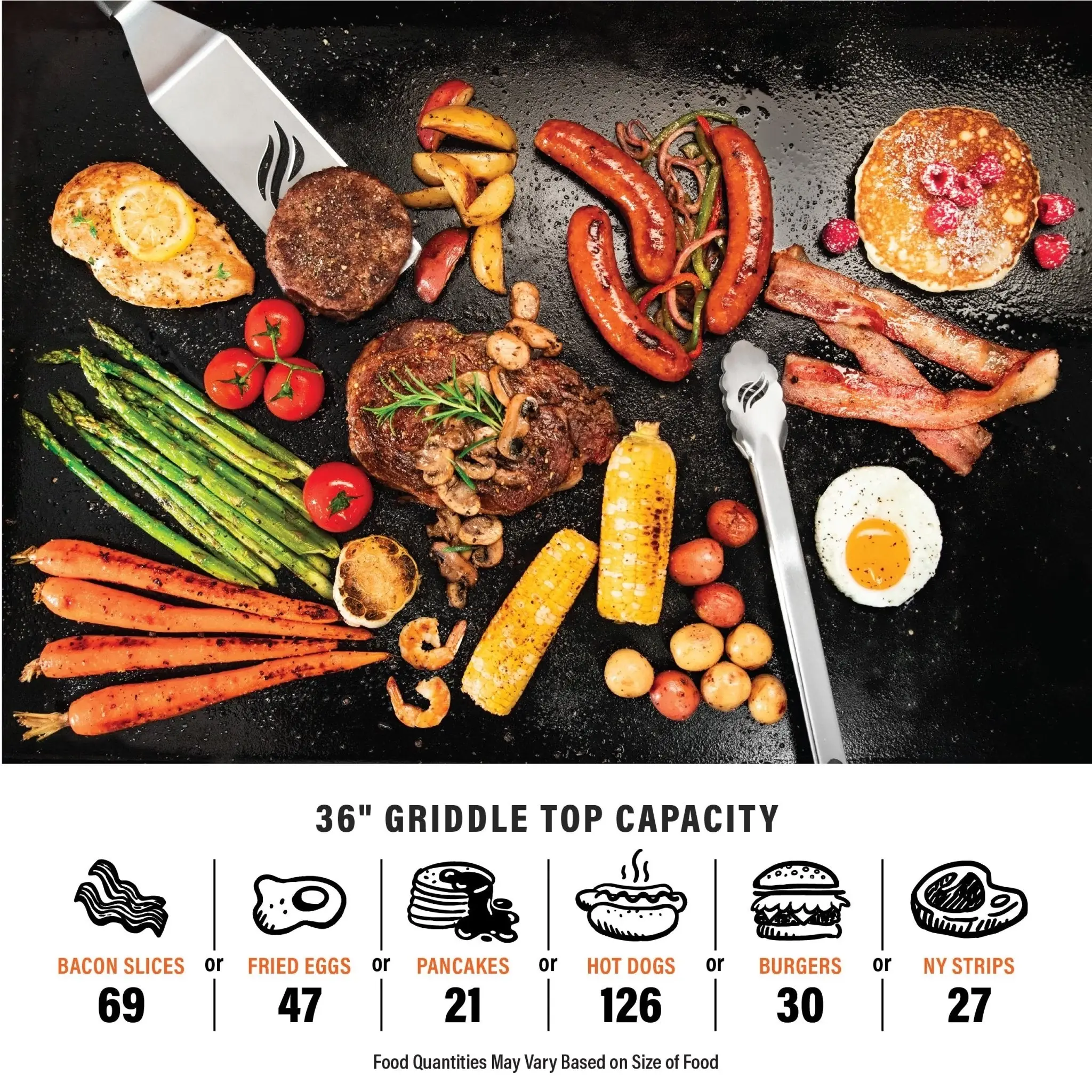Blackstone Omnivore 36" Gas Griddle With Hood Blackstone Omnivore 36" Gas Griddle With Hood