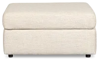 Maxwell Light Gray Fabric Cocktail Ottoman