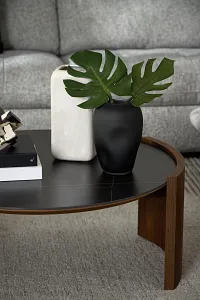 Dusk Dark Gray Medium Vase