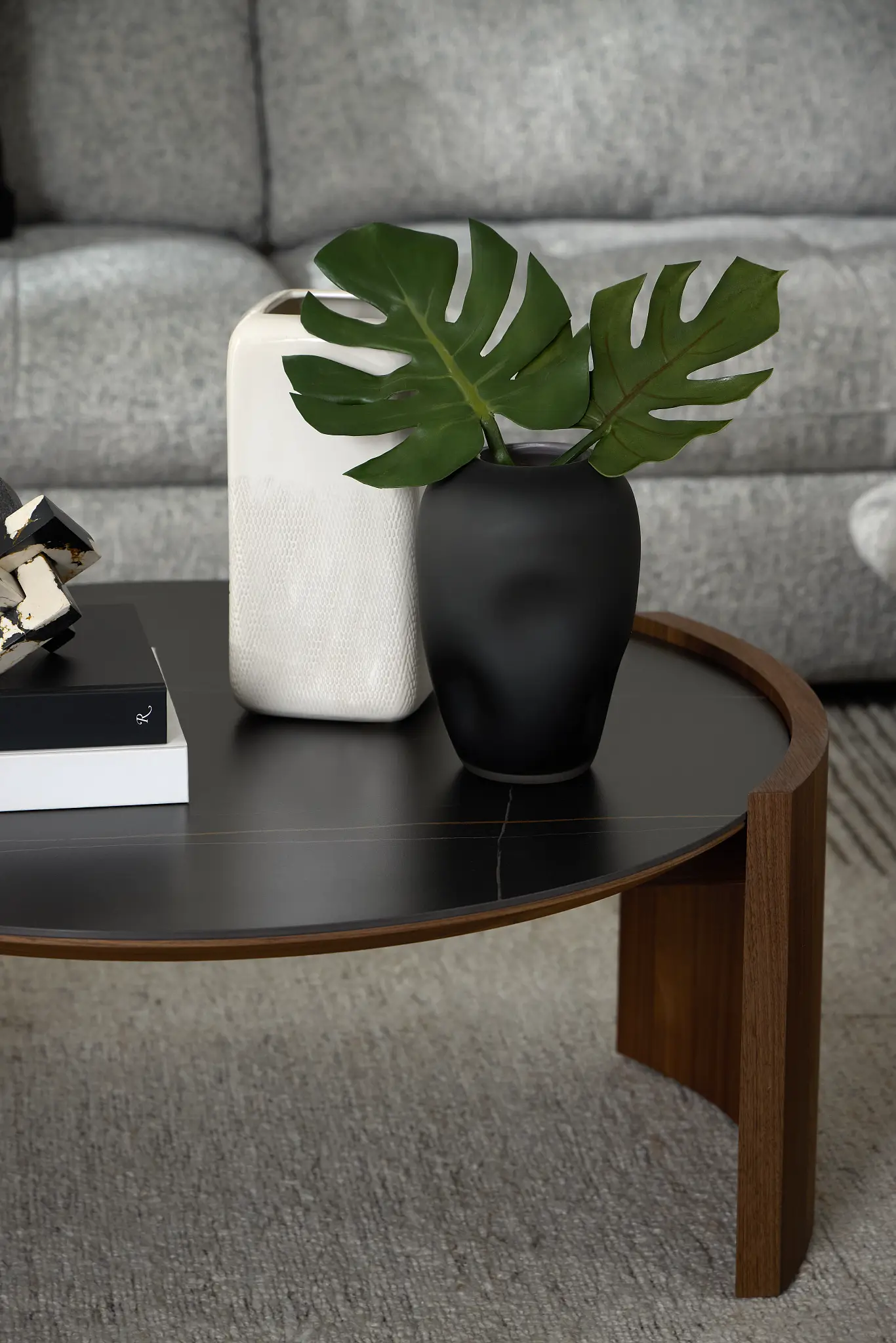 Dusk Dark Gray Medium Vase Dusk Dark Gray Medium Vase