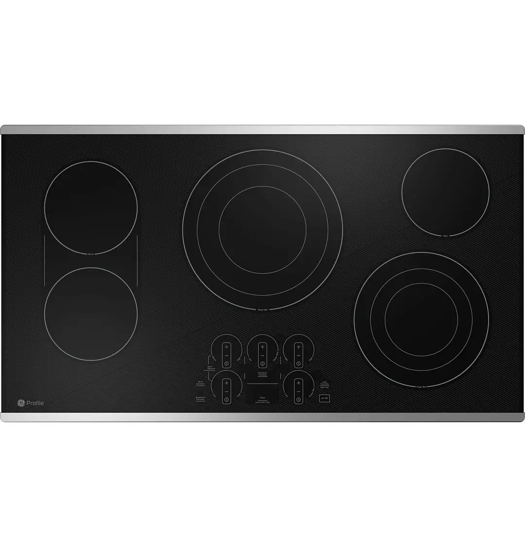 Ge Profile 9036 Series Stainless Steel 36" Electric Cook Top Ge Profile 9036 Series Stainless Steel 36" Electric Cook Top