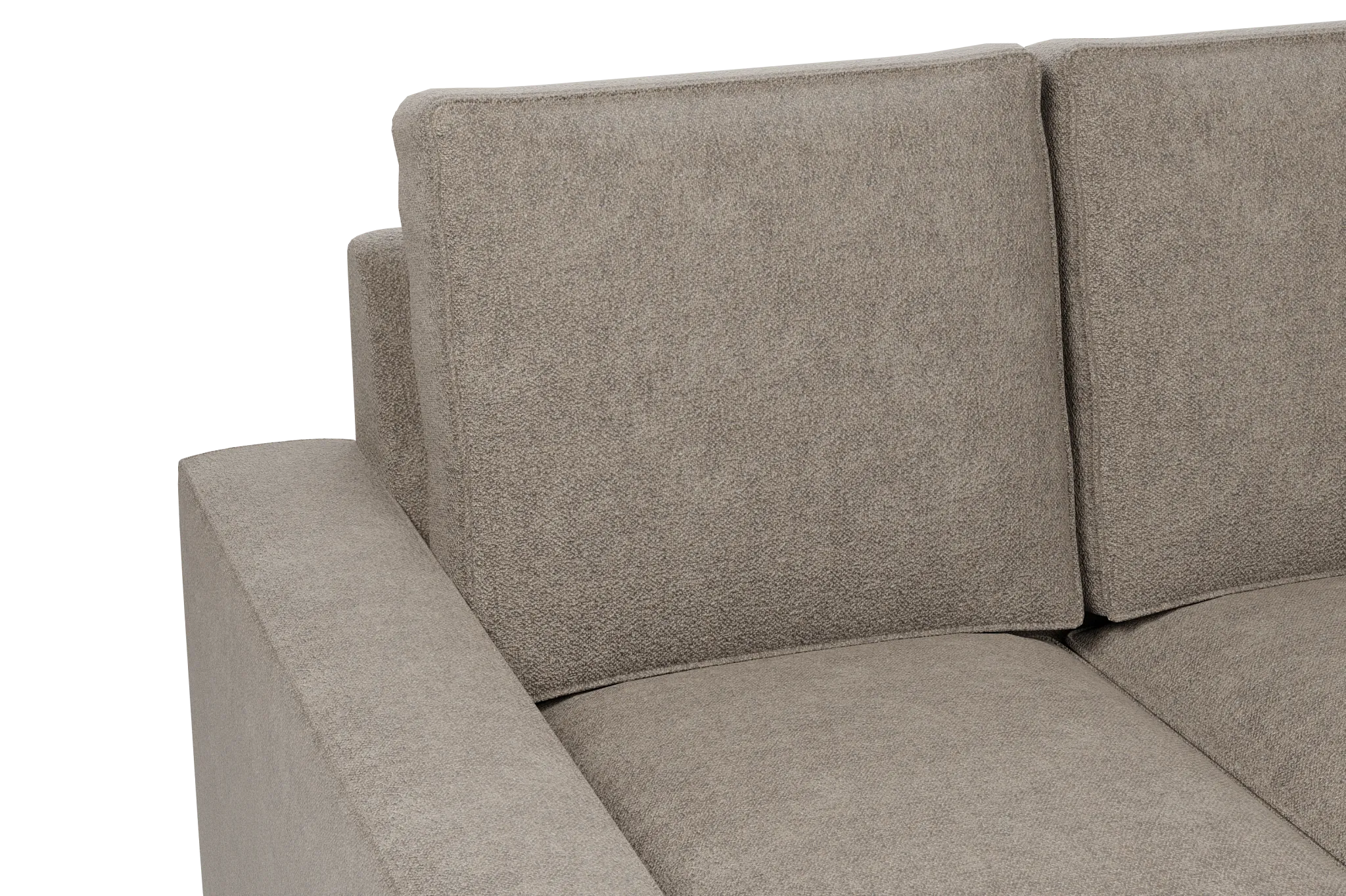 Edgewater Elite Brown 84" Sofa W/ 3 Cushions