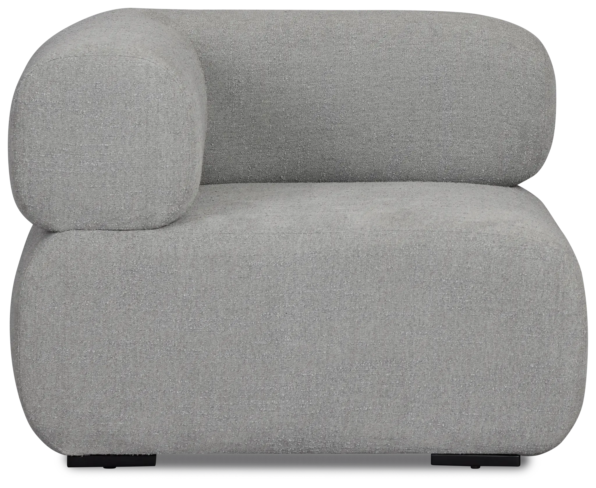 Celeste Light Gray Fabric Right Chair Celeste Light Gray Fabric Right Chair