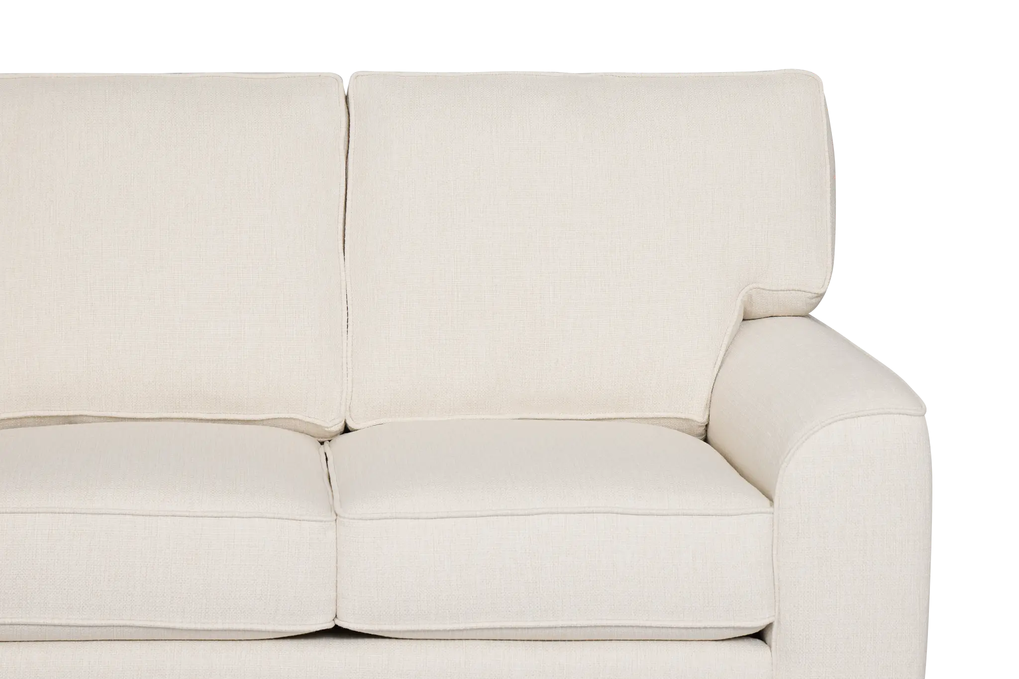 Sinclair Light Beige Fabric Medium Two-arm Sectional Sinclair Light Beige Fabric Medium Two-arm Sectional
