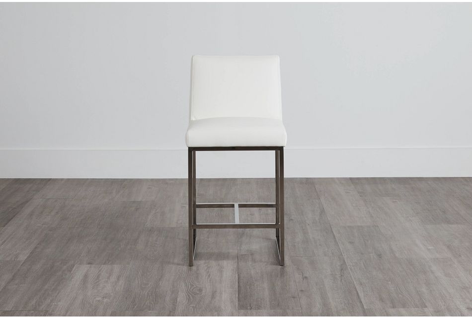 Miami White Micro 24" Barstool