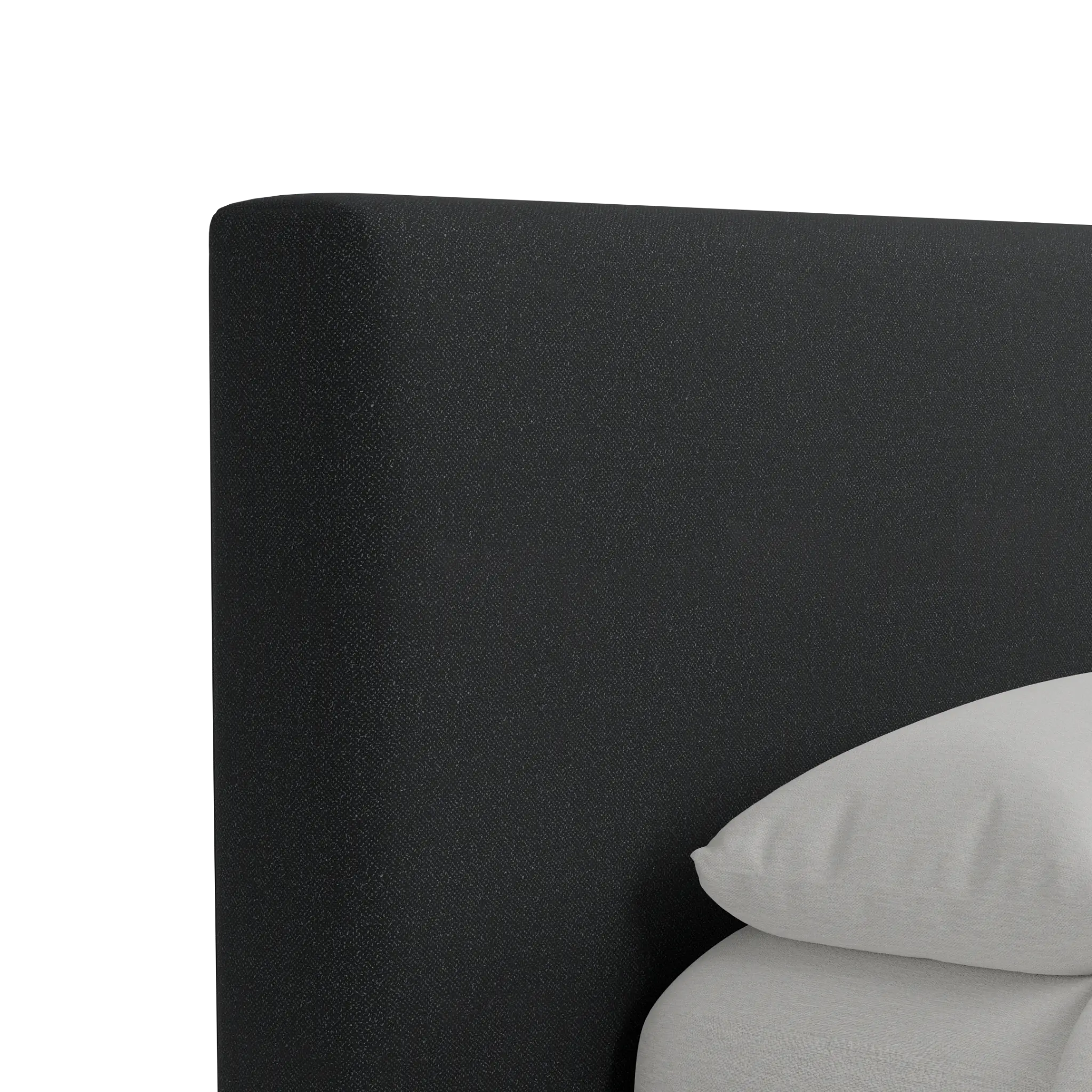 Grayton Elite Black 44" Upholstered Platform Bed Grayton Elite Black 44" Upholstered Platform Bed