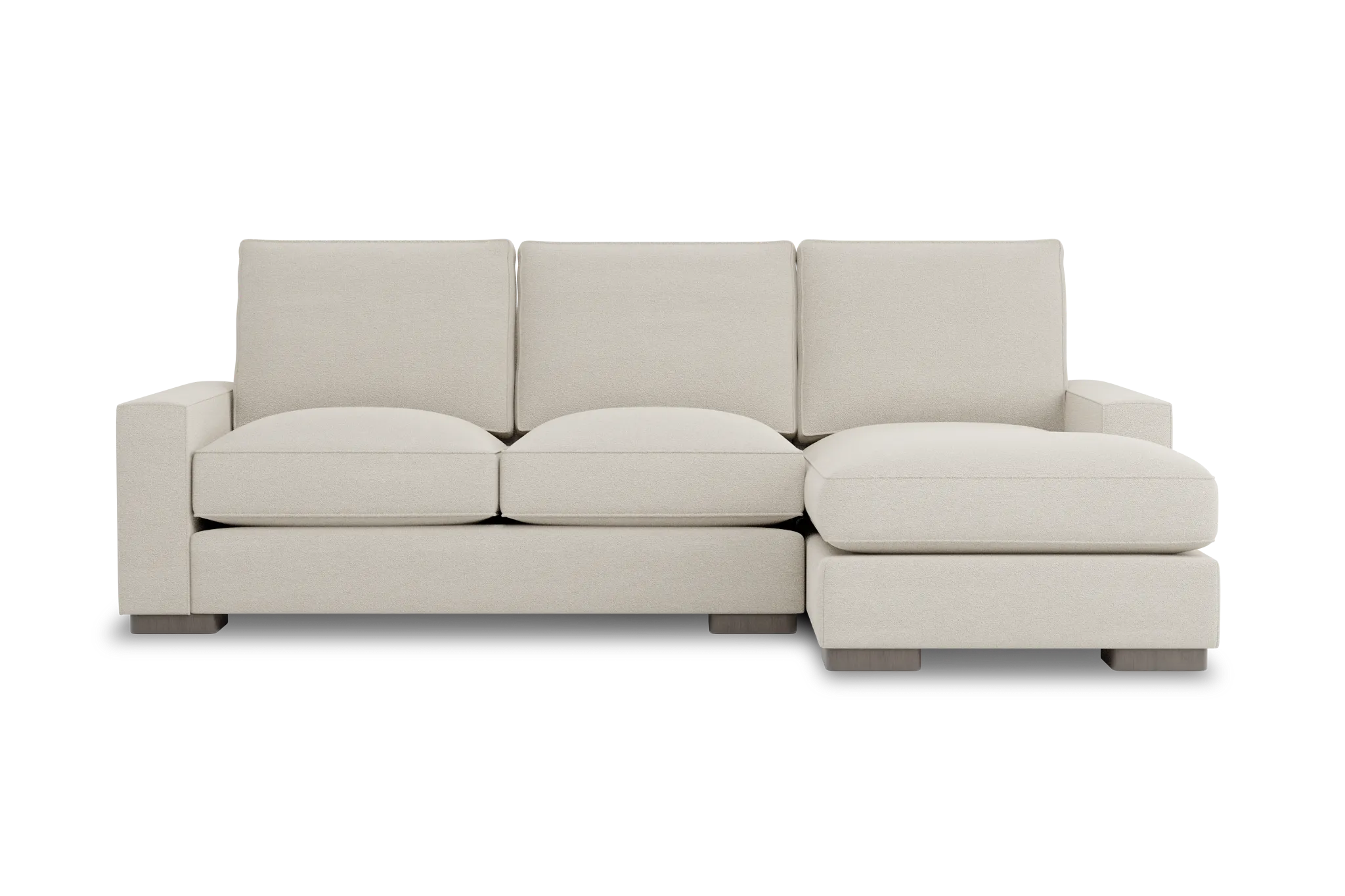 Edgewater Elite Ivory Right Chaise Sectional