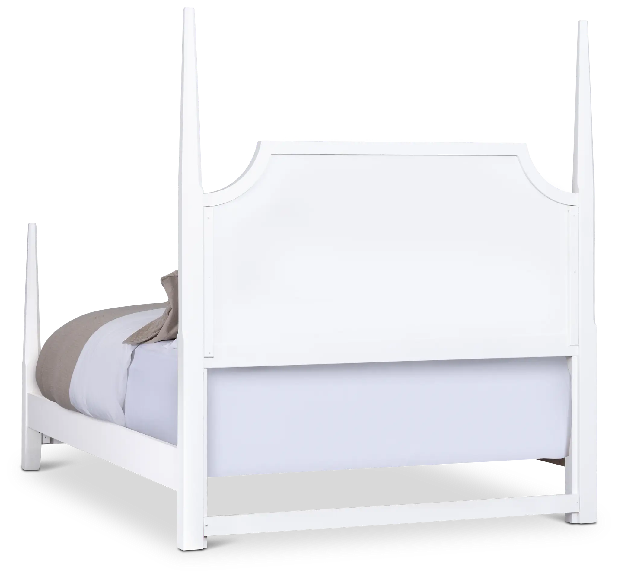 Carolina White Poster Bed Carolina White Poster Bed