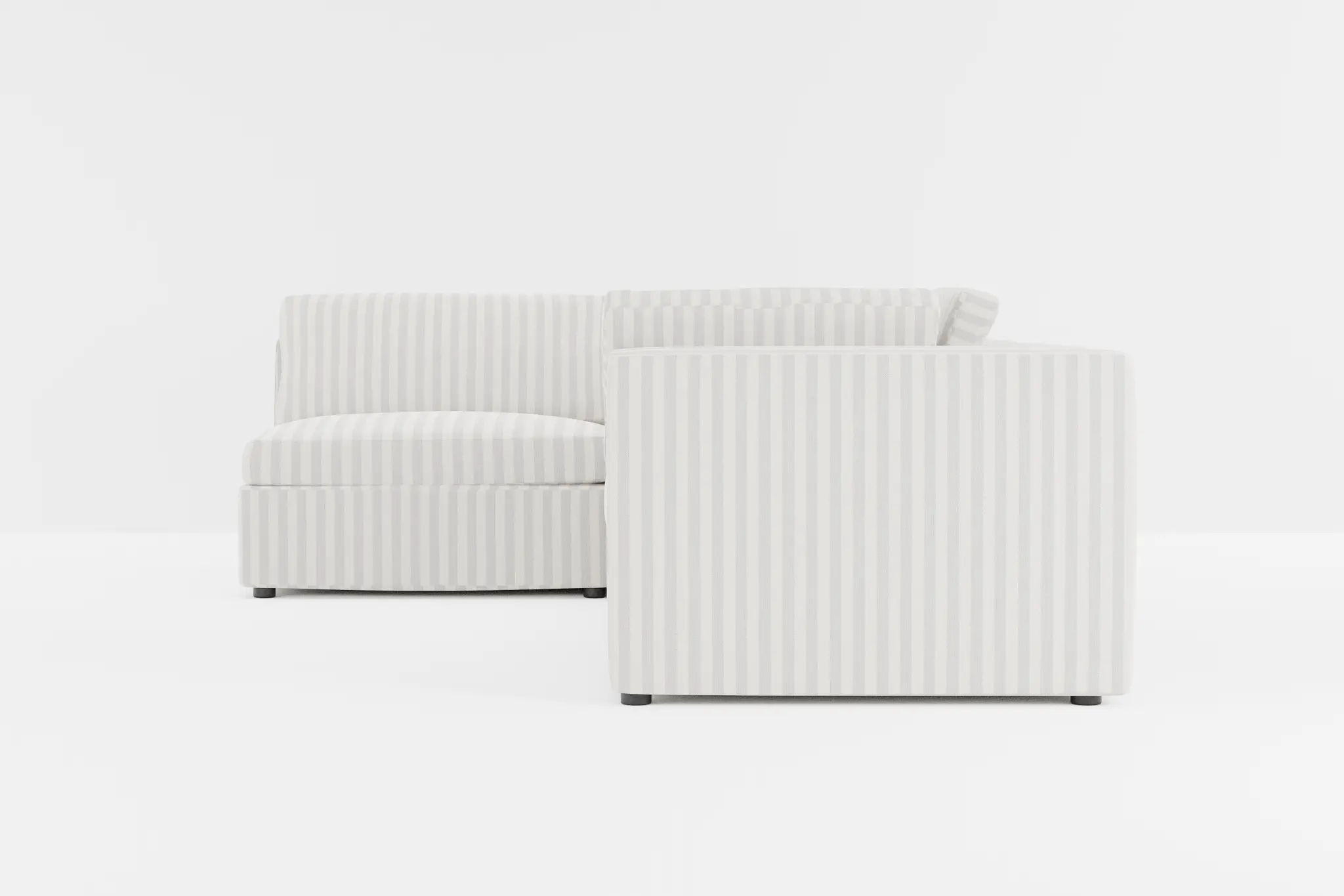 Destin Sea Lane Light Gray Fabric 4-piece Modular Sectional Destin Sea Lane Light Gray Fabric 4-piece Modular Sectional