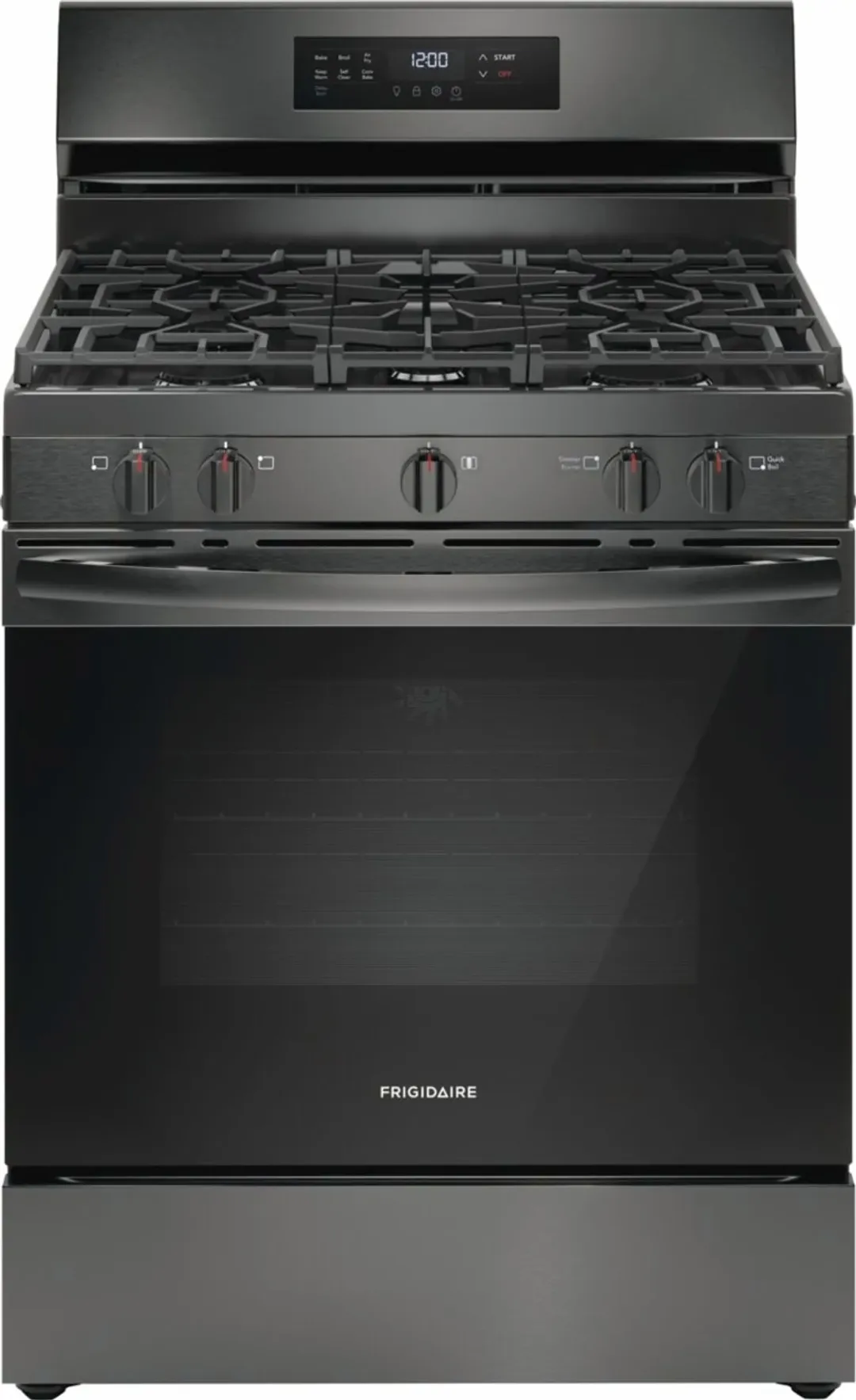 Frigidaire 3083 Series Black Stnl Steel Gas Range