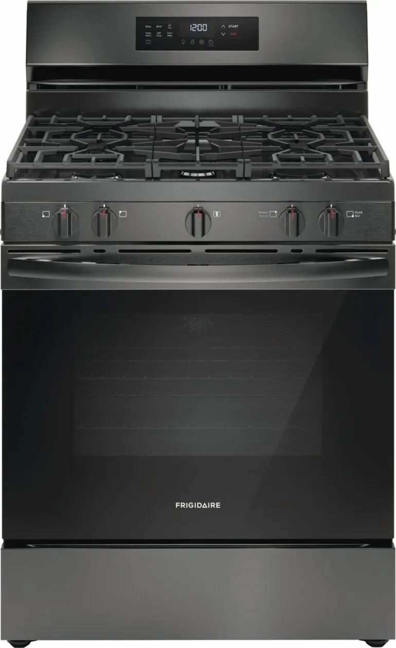 Frigidaire 3083 Series Black Stnl Steel Gas Range