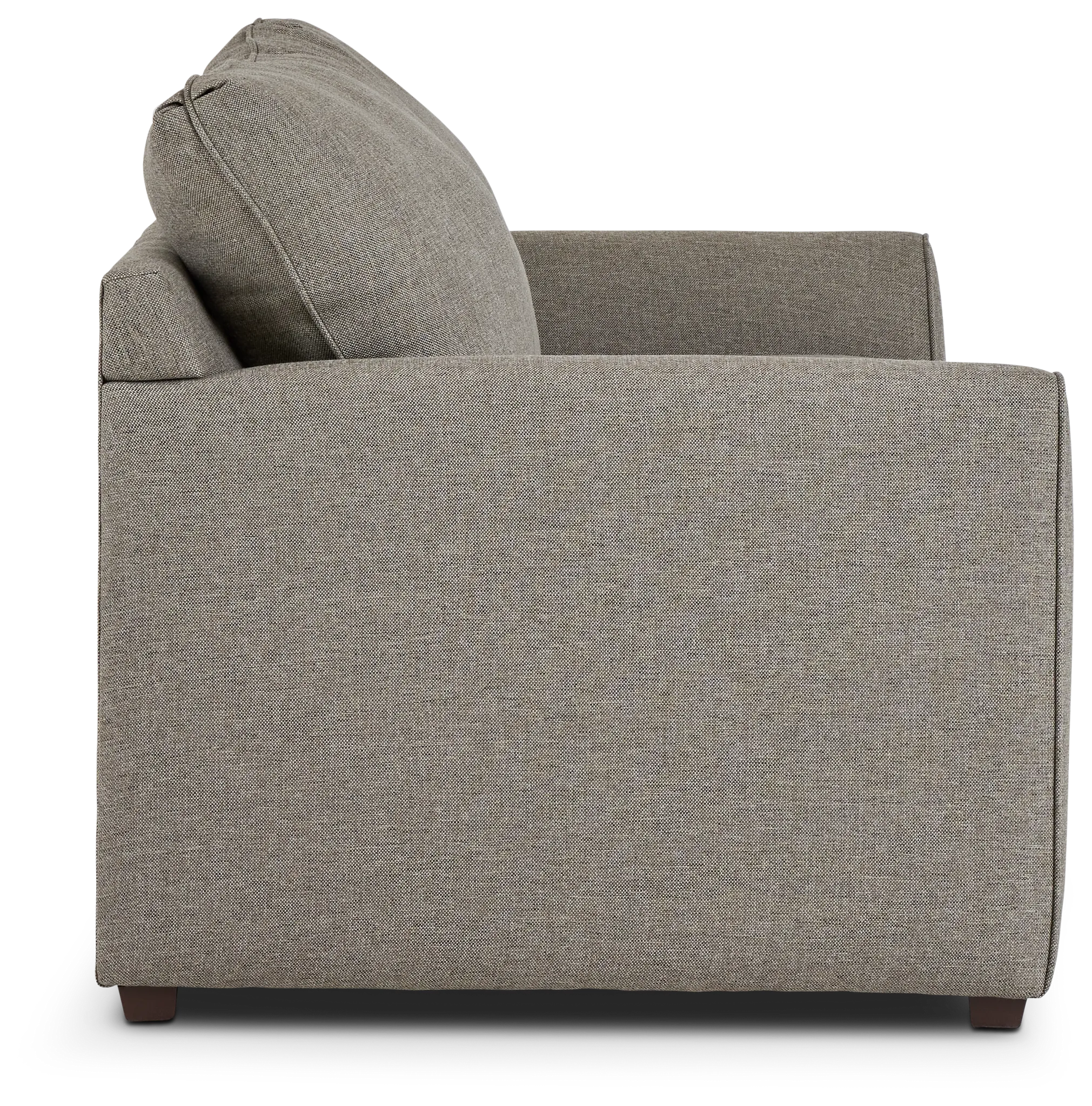 Asheville Brown Fabric Innerspring Sleeper