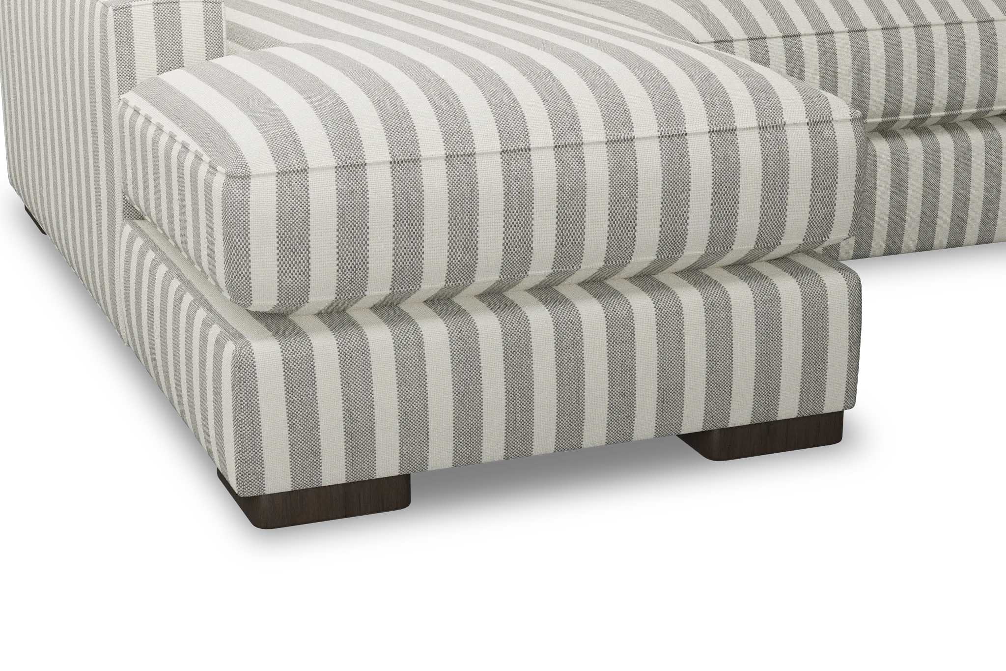 Edgewater Sea Lane Dark Gray Large Left Chaise Sectional