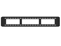 Kanto F6080 Low Profile Mount For 55"-120" Black Fixed Tv Wall Mount