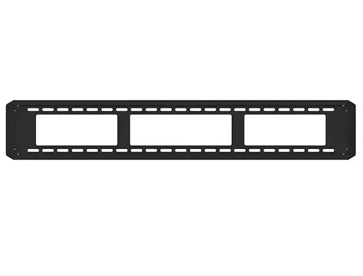 Kanto F6080 Low Profile Mount For 55"-120" Black Fixed Tv Wall Mount