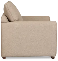 Tate Brown Fabric Loveseat