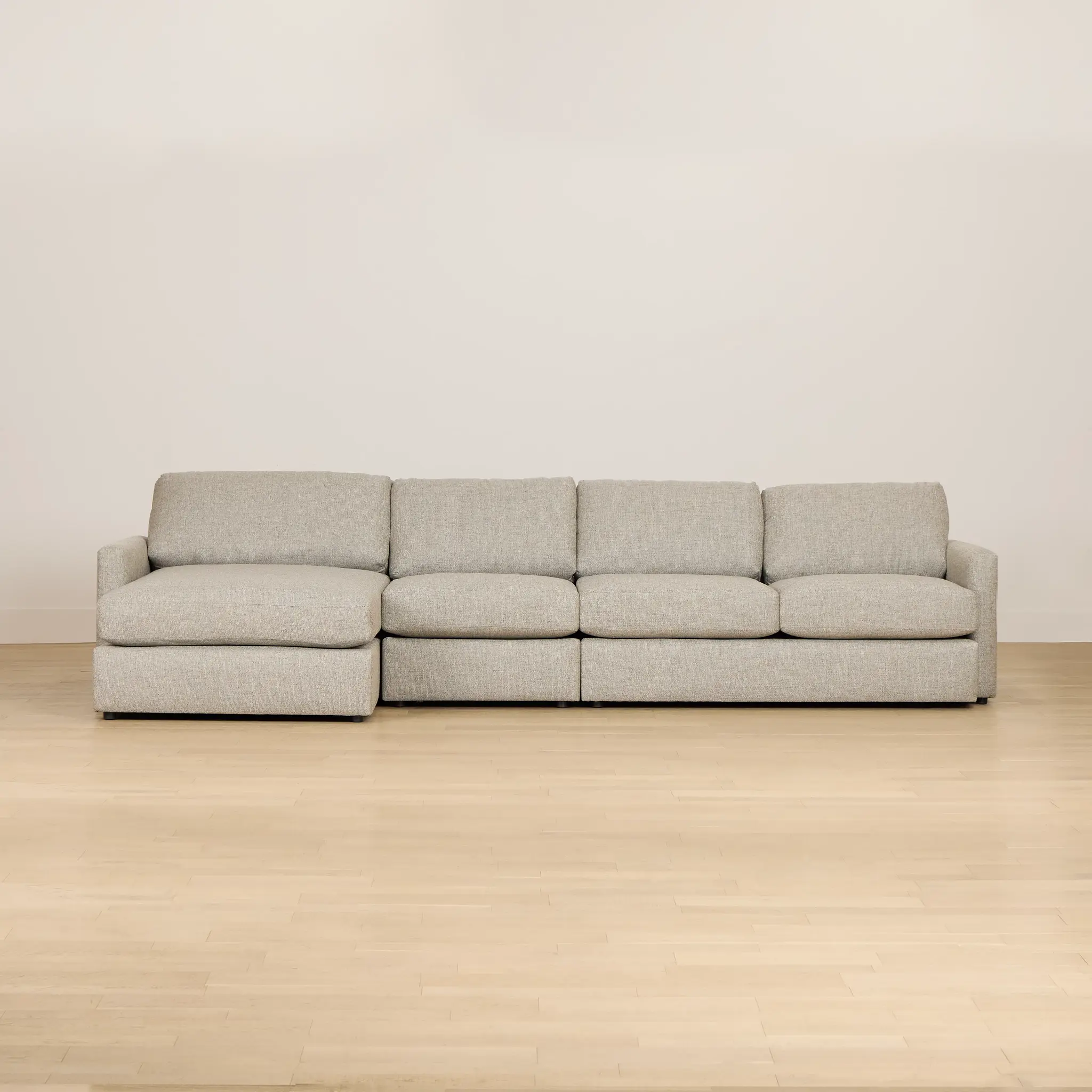 Maxwell Dark Gray Fabric Small Left Chaise Sectional Maxwell Dark Gray Fabric Small Left Chaise Sectional