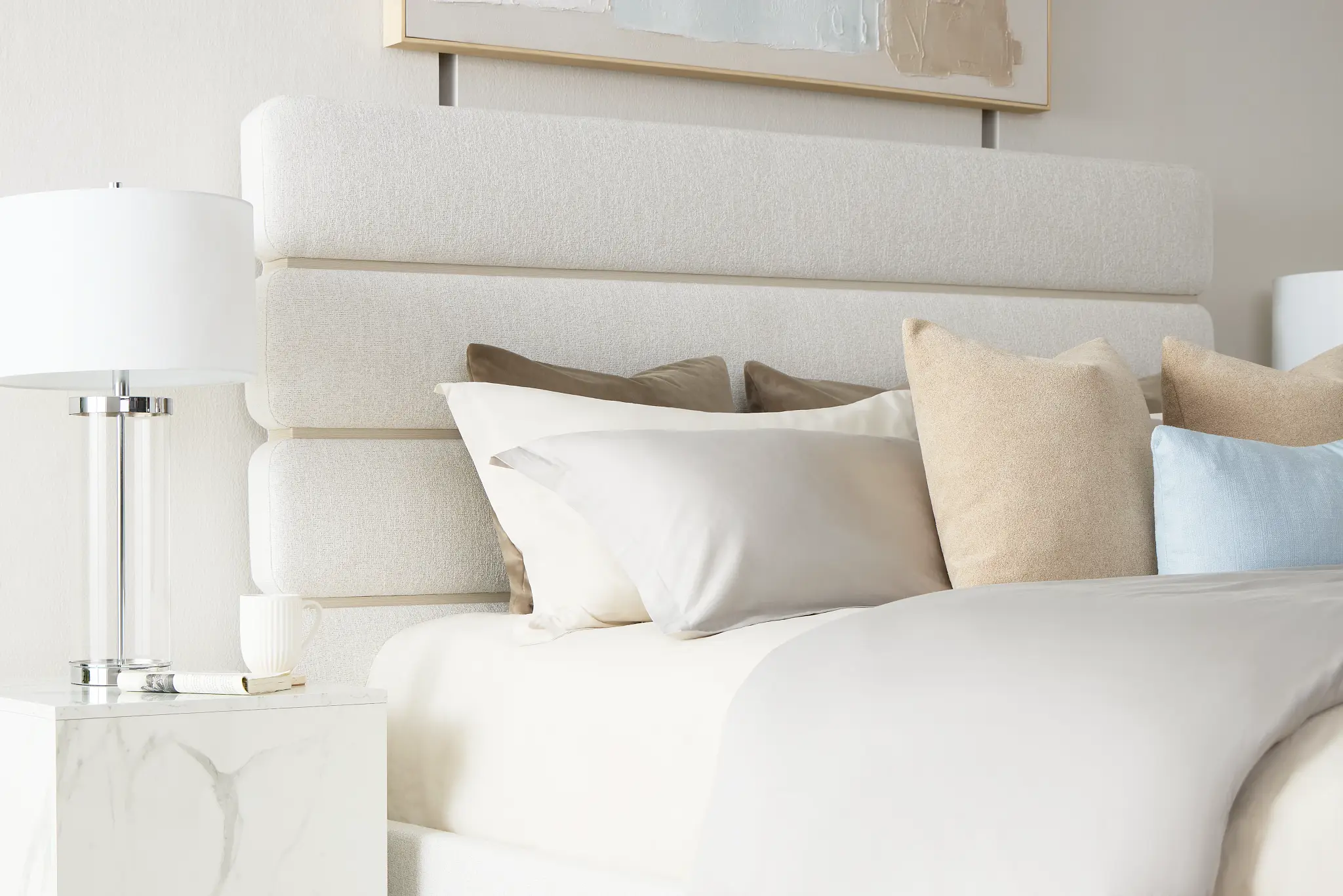 Capraia Light Beige Uph Panel Bed Capraia Light Beige Uph Panel Bed