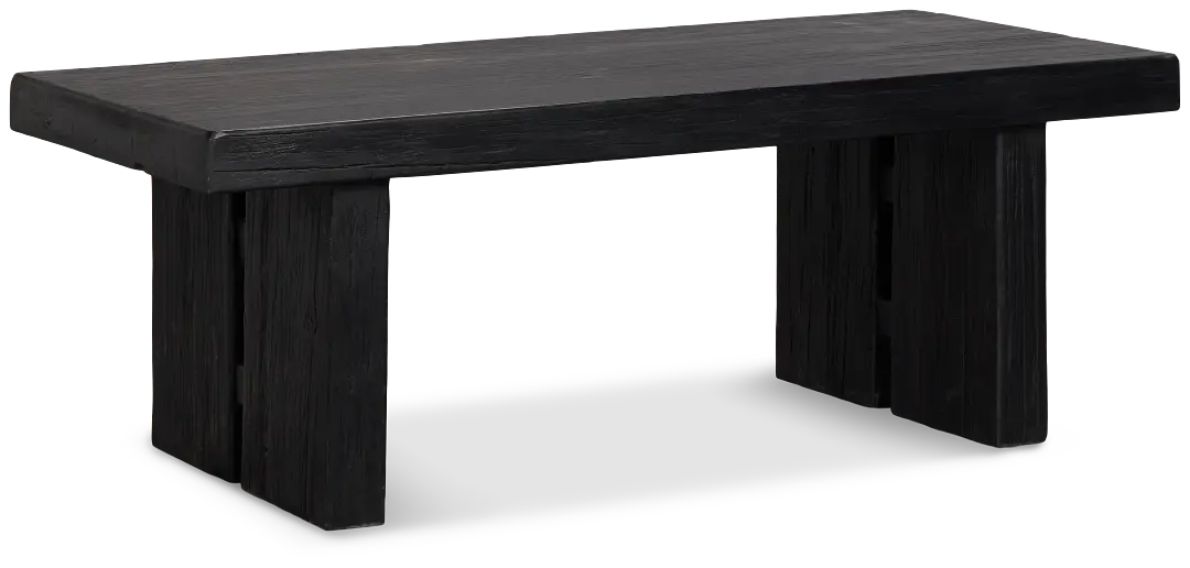 Ronan Black Rectangular Coffee Table Ronan Black Rectangular Coffee Table