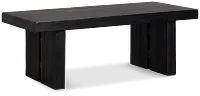 Ronan Black Rectangular Coffee Table