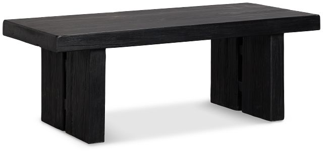 Ronan Black Rectangular Coffee Table