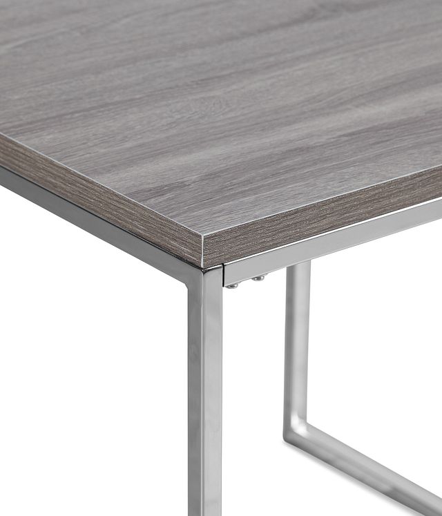 Elliot Gray Tall End Table