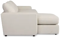 Brantley Light Beige Fabric Left Chaise Sectional