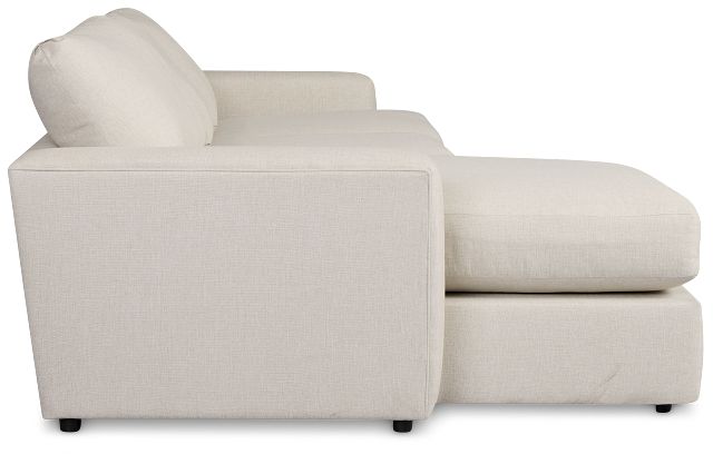 Brantley Light Beige Fabric Left Chaise Sectional