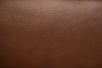 Braden Medium Brown Leather Storage Ottoman