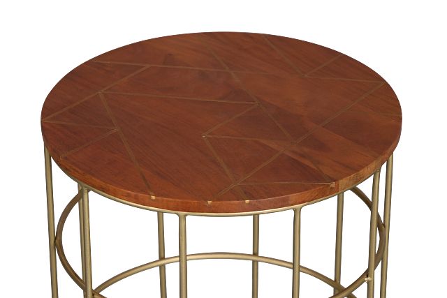 Briella Dark Tone Accent Table