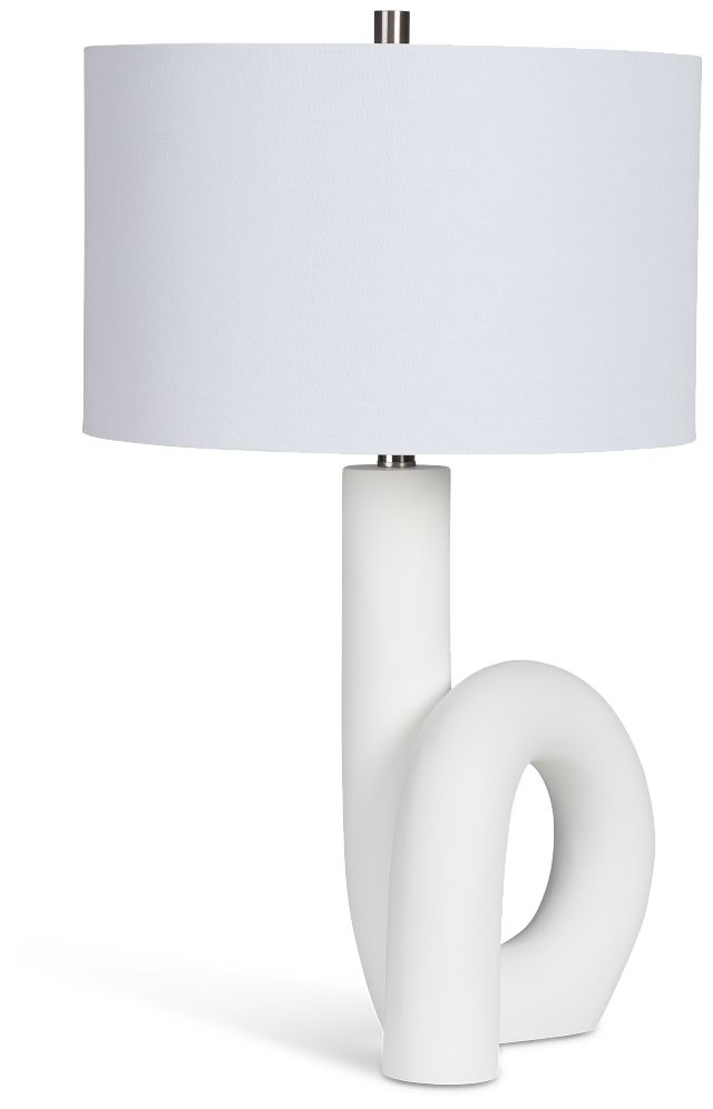 Watts White Table Lamp
